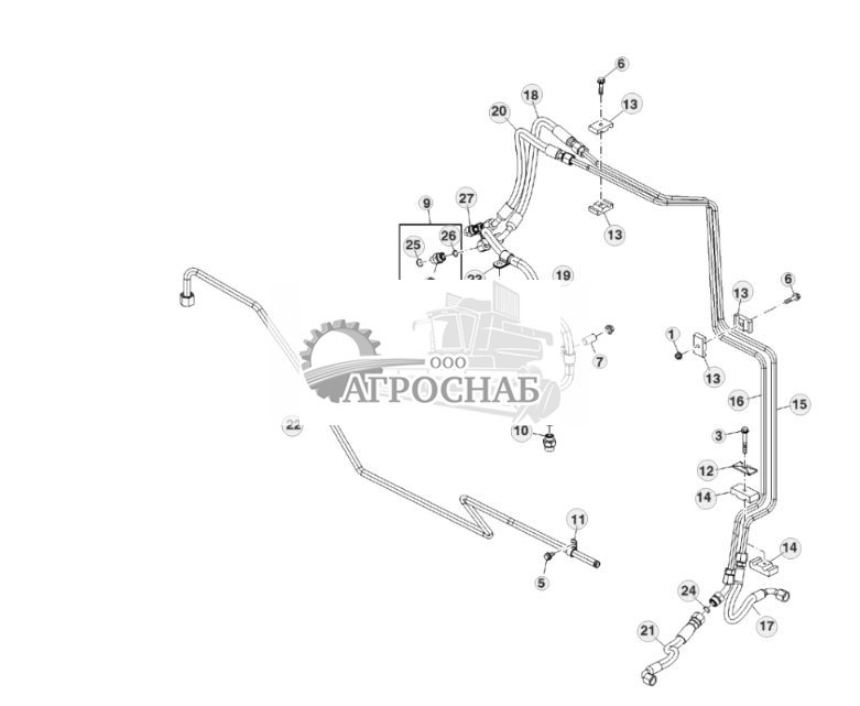 ТРУБОПРОВОДЫ И ШЛАНГИ РУЛЕВОГО УПРАВЛЕНИЯ - ST305198 338.jpg